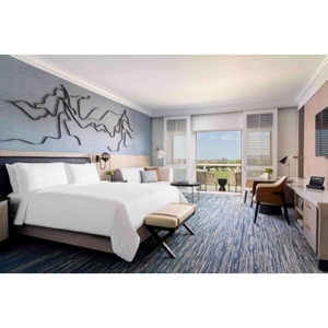 <span class=keywords><strong>Base</strong></span> Letto Matrimoniale King Size in Metallo con Testiera Imbottita, Design Moderno Commerciale Europeo, Materiali di Grado E1, per Appartamenti e <span class=keywords><strong>Hotel</strong></span> - Product Image 6