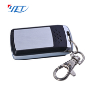 Diseño de cubierta deslizante de Metal de 4 teclas Código de aprendizaje de alta calidad Control remoto RF inalámbrico para un uso amplio YET070