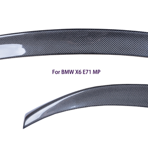 Aileron arrière en fibre de carbone style E71 pour coffre, 2007-2014 - Product Image 3