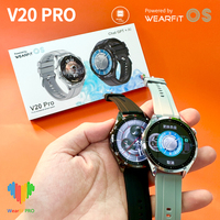 V20 Pro 1,46 pulgadas IPS pantalla táctil deporte reloj inteligente NFC BP HR recordatorio BT llamadas Fitness seguimiento carga inalámbrica reloj inteligente