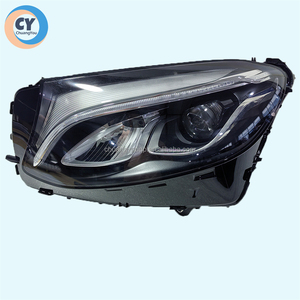 CHUANGYOU Lentille de phare LED remanufacturée 12V 5000 Lumens pour Mercedes-Benz GLC (<span class=keywords><strong>C</strong></span>/X253) 2015-<span class=keywords><strong>2019</strong></span>, compatible GLC 253/260/300/<span class=keywords><strong>AMG</strong></span> <span class=keywords><strong>43</strong></span>/63 - Product Image 1