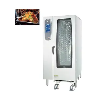 Commercial 20 layer steam oven for restaurant use - Roast chicken, duck, suckling pig computer version