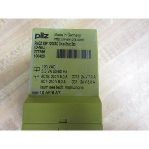 Pilz PNOZ ขั้วต่อสกรูสำหรับ120Vac X8p เพื่อความปลอดภัยราง DIN - Product Image 4
