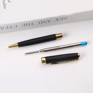 Stylo bille en métal Persol de haute qualité avec logo personnalisé, stylo signature élégant personnalisable pour les affaires, encre noire/multicolore - Product Image 5