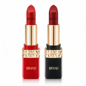 Natural Lip Plumping Matte <b>Lipstick</b> Sample with <b>Custom</b> Logo for Daily Makeup in <b>Lipstick</b> Containers - Product Image 1
