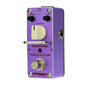 Hương thơm mới AFM-3 firecream guitar cổ điển biến dạng mini hiệu ứng tương tự đúng bỏ qua + Kết nối miễn phí