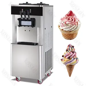 YOSLON Máquina comercial de sorvete Máquina de sorvete Equipamento para venda