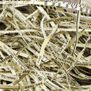 Relleno de rafia de seda <span class=keywords><strong>para</strong></span> periódico inglés Vintage, revestimiento de doble cara <span class=keywords><strong>para</strong></span> caja de regalo de San Valentín, decoración de papel artesanal al por mayor - Product Image 6