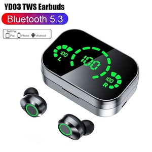 TWS YD03 Wireless <strong>Bluetooth</strong> Headset with Mic <strong>Earbuds</strong> 3000Mah Charger Box LED Fone <strong>Bluetooth</strong> Earphones Wireless Headphones - Product Image 2