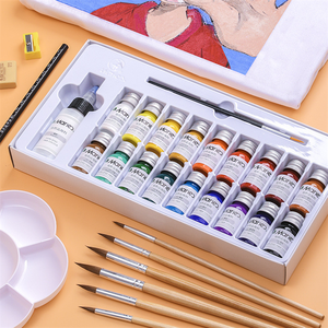 Marie của 12/18/24/36 Màu sắc nhuộm vải sơn thiết lập cho sợi quần áo sáng 12ml màu sắc cho vải & giấy sơn - Product Image 6