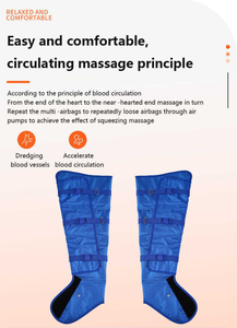 Máquina de presoterapia de Masaje a presión de aire, pantalones de drenaje linfático, traje adelgazante de cuerpo completo a presión de aire - Product Image 4