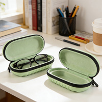 Étui rigide personnalisé en EVA pour lunettes, boîte de rangement portable et protectrice pour lunettes de voyage