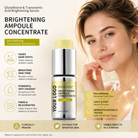 Sérum Concentré Ampoule Correcteur Anti-Taches Glutathion TXA Haute Qualité – Essence Visage Éclaircissante et Revitalisante pour Teint Irrégulier