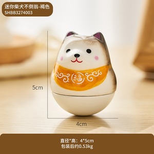 Adornos <span class=keywords><strong>para</strong></span> el hogar atrae riqueza dibujos animados japoneses Chai perro vaso gato <span class=keywords><strong>de</strong></span> la suerte <span class=keywords><strong>para</strong></span> la decoración del coche Puntos escénicos regalos <span class=keywords><strong>para</strong></span> niños - Product Image 3
