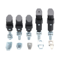 Alliage de zinc MS309 poignée en T robuste loquet de Compression loquet rotatif serrure de sécurité pour Machine à vide