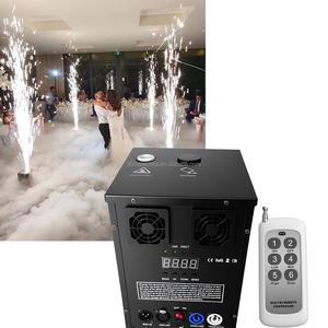 Lot de 4 machines à feux d'artifice électriques 750W, fontaines à étincelles en acier inoxydable, pour intérieur et extérieur, contrôle manuel, pour DJ, scène, mariage, ensemble de <span class=keywords><strong>vol</strong></span> - Product Image 6