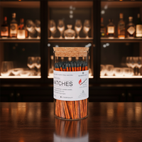 Herramienta de Encendido de Cigarros con Diseño de Botella Vintage, Personalizable, Venta al Por Mayor, Múltiples Colores Disponibles, Duradera, Fósforos Largos