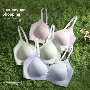<span class=keywords><strong>Soutien</strong></span>-<span class=keywords><strong>gorge</strong></span> sans couture sans armatures pour femme, couleurs macaron, push-up, confortable, maintien doux, bonnets 3D, lingerie <span class=keywords><strong>invisible</strong></span> 2026 - Product Image 4
