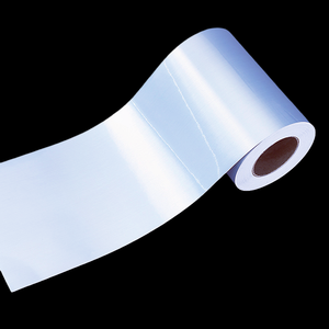 Étiquettes adhésives en vinyle imperméable en polyester argenté brossé imprimables par jet d'encre, rouleau jumbo pour imprimante à jet d'encre - Product Image 3