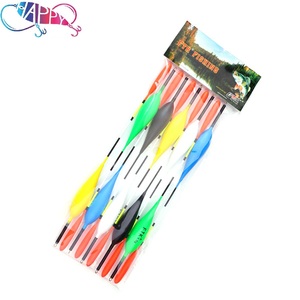 Vente en gros FTK Lot de 10 flotteurs de pêche durables 2g 3g 4g 5g flotteurs de sapin Barguzinsky <span class=keywords><strong>bouée</strong></span> Bobber matériel de pêche <span class=keywords><strong>multicolore</strong></span> Pesca - Product Image 6