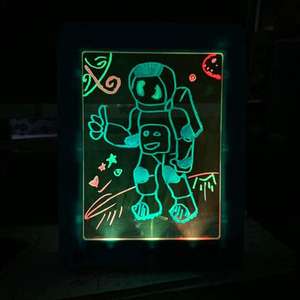 3D Светодиодная игрушка для рисования для детей, доска для рисования с подсветкой, игрушка для Хэллоуина, Пасхи, Рождества - Product Image 4