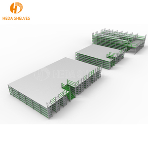 Mezanine nền tảng kệ kho thép công nghiệp tầng lửng Thang đa tầng gác mái kệ - Product Image 2
