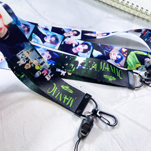 Tali pengikat leher tali MAXIDENT grosir untuk ponsel KPOP Stray Kids Felix HyunJin Bang Chan MANIAC Lanyard telepon - Product Image 5