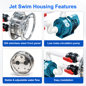 Accesorios <span class=keywords><strong>para</strong></span> Piscina, <span class=keywords><strong>Chorro</strong></span> de Agua <span class=keywords><strong>para</strong></span> Piscina, Sistema de <span class=keywords><strong>Chorro</strong></span> de Agua <span class=keywords><strong>Contracorriente</strong></span>, Sistema de <span class=keywords><strong>Chorro</strong></span> de Agua <span class=keywords><strong>Contracorriente</strong></span> Externo Infinito - Product Image 6