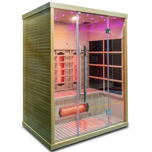 Cabina de Sauna Médica de Infrarrojos de Espectro Completo para 3-4 Personas, Bajo EMF, para la Salud - Product Image 2