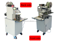 Machine à étiqueter semi-automatique précise pour étiquettes de fil, étiquettes de tube, étiquettes de fil USB, étiquettes de dossier, étiquettes de cure-dent, machine à plier les autocollants