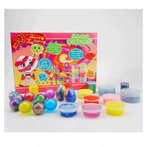 TOYSRUNNER Kit DIY de 24 couleurs d'argile et de plastique, slime écologique, ensemble surprise licorne Poopsie pour enfants, accessoires transparents - Product Image 5
