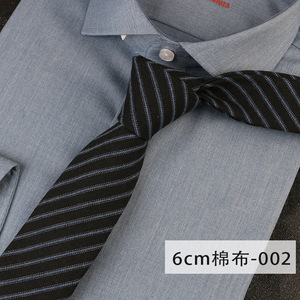 เนคไทผ้า<span class=keywords><strong>ฝ้าย</strong></span>ลายดอกไม้ขนาด 6 ซม. สไตล์ลำลองสำหรับธุรกิจ งานปาร์ตี้ หรือวิทยาลัย  รับสกรีนโลโก้  ลดราคาพิเศษ - Product Image 3
