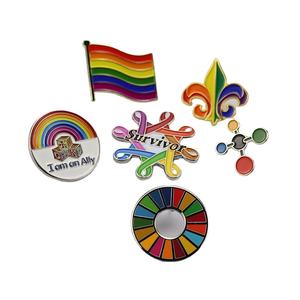 للبيع بالجملة دبابيس بروش مطلية بالكهرباء ، جوائز تصميم مصافحة القيادة للفرق الرياضية غير الربحية - Product Image 2