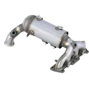 Direct offer fit Autoparts exhaust pipe universal catalytic converter for PSA Peugeot Citroen C4L