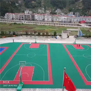 Basketball Court Flooring Outdoor Marking Half Basketball Rubber Floor Court Carpet Cost Outside Basketball Courts Floor Tile Plastic Foor Mat