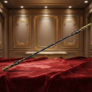 Épée en métal moulé sous pression de la ville de Longquan, One Black Myth Ruyi, anneau doré, tige dorée, <span class=keywords><strong>Panlong</strong></span>, dix-huit armes, non tranchantes, usage commercial - Product Image 5