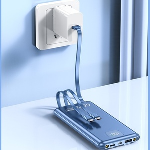 Bán chạy nhất 20000 mAh ngân hàng điện cầm tay siêu mỏng siêu nhanh sạc với màn hình kỹ thuật số thiết kế đẹp - Product Image 3