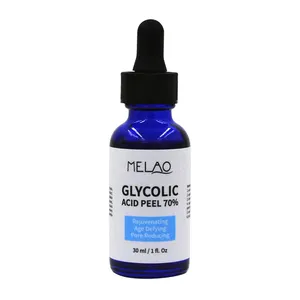 MELAO New Product Glycolic Acid Private Label Liquid Best Skin Care For Face Glycolic Acid Serum