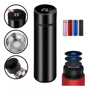 Bouteille d'eau isotherme personnalisable en acier inoxydable de 500 ml pour le sport - Product Image 2