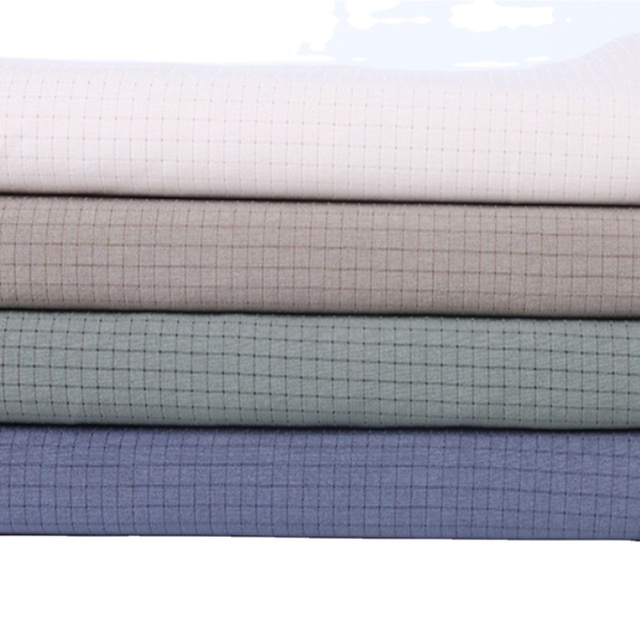 Four-way Stretch Elastic Hole Plain Fabric for Dresses Skirts Activewear-T400/T800 Polyester Spandex for Women and Men