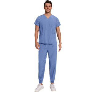 Divisa Ospedaliera Personalizzata per Medici e Infermieri, Set di Camici Elasticizzati per Uomini e Donne, Uniformi Mediche e Infermieristiche - Product Image 3