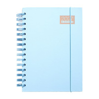 Agenda 2027 personnalisé avec impression personnalisée, couverture rigide, reliure spirale, journal de prière espagnol, format A5, planificateur quotidien, hebdomadaire et mensuel