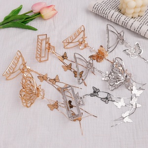 มิโอะกิ๊บหนีบผมโลหะแบบหนีบสุดหรูพร้อมผีเสื้อเครื่องประดับผมสำหรับสุภาพสตรีผู้หญิงเด็กผู้หญิง - Product Image 3