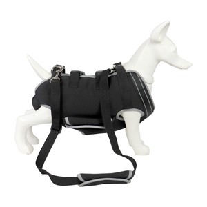 Mochila Camilla portátil multifuncional para exteriores para perros discapacitados de Alta Edad Botón de poliéster sólido para caminar con perros viejos - Product Image 1