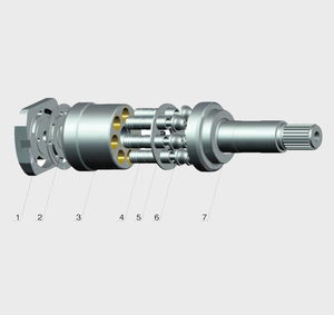 Pompe à pistons axiaux variables PVH, pompe PVH57, PVH63, PVH74, PVH81, PVH98, PVH106, PVH131, PVH141, pompe à pistons hydrauliques - Product Image 5