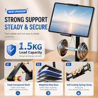 Bureau de travail réglable, support d'écran de téléphone portable, support de bureau pliable pour téléphone portable, support d'écran pour tablette