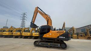 Used Hyundai 220-9s Excavator Used Crawler Excavator with Low Working Hours and Cheap for Sale - Product Image 3