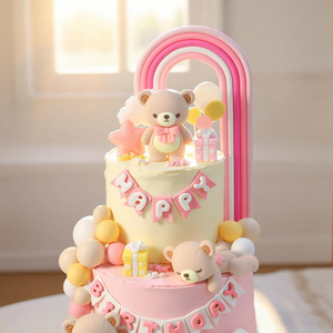 Decorazioni in Gomma Morbida <span class=keywords><strong>per</strong></span> <span class=keywords><strong>Torte</strong></span> di Compleanno <span class=keywords><strong>per</strong></span> Bambini, Topper <span class=keywords><strong>per</strong></span> <span class=keywords><strong>Torte</strong></span> a Tema Cartoni Animati - Product Image 3
