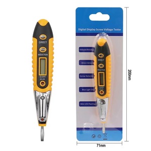 Testeur numérique intelligent à induction LED, tournevis électrique AC/DC, stylo de mesure électrique pour points de rupture - Product Image 1