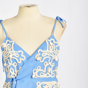 Garantie de qualité Tendance Vêtements pour femmes Meilleure vente 70% coton 30% robes en lin - Product Image 4